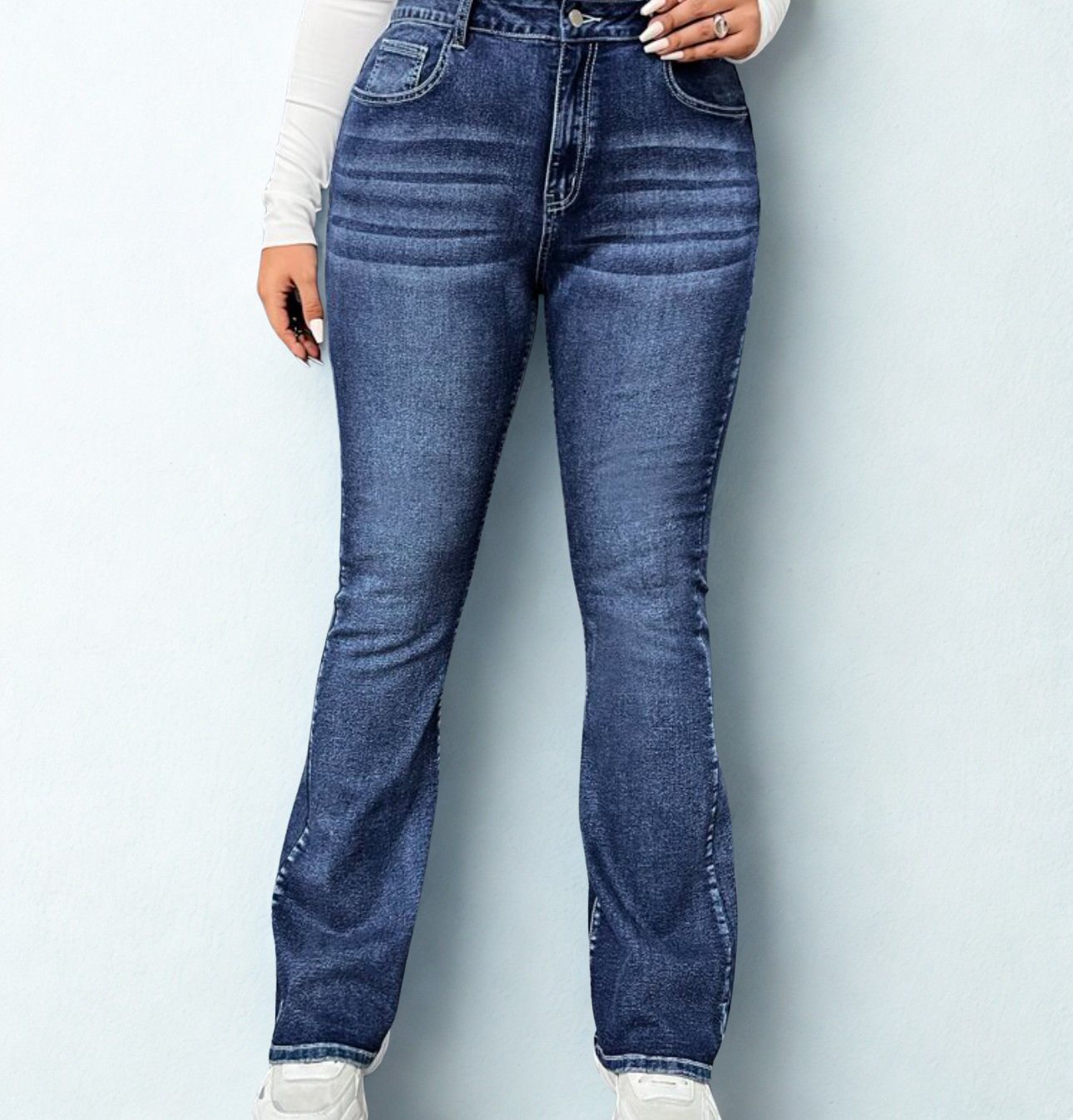 Jean Clásico Slim Azul Medio 1 Jean Clásico Slim Azul Medio